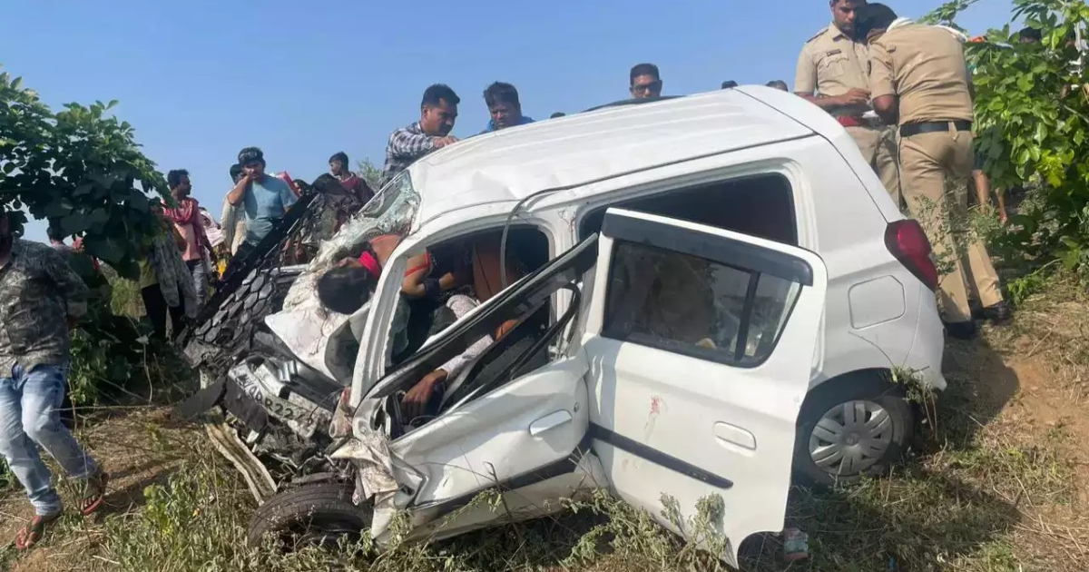 Maharashtra: 5 killed in road accident in Chandrapur